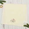 Новогоднее подарочное полотенце с вышивкой, махра фото 4 &mdash; MamaEmma.ru