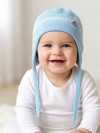 Шерстяная шапочка на подкладке для малыша  фото 4 &mdash; MamaEmma.ru