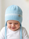 Шерстяная шапочка на подкладке для малыша  фото 7 &mdash; MamaEmma.ru