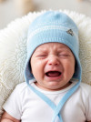 Шерстяная шапочка на подкладке для малыша  фото 3 &mdash; MamaEmma.ru