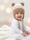 Детская шапочка для новорожденных однослойная вязаная фото 7 &mdash; МамаЭмма