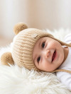Детская шапочка для новорожденных однослойная вязаная фото 4 &mdash; МамаЭмма