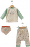 Комплект одежды для грудничков Caramell FUN, 3 предмета фото 1 &mdash; MamaEmma.ru