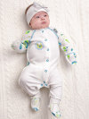 Слип для новорожденных нательный Трия Животные фото 1 &mdash; MamaEmma.ru