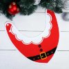 Новогодний нагрудник Санта, на кнопке фото 4 &mdash; MamaEmma.ru