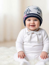 Шапка шерстяная Миалт Анфиска со стразами фото 6 &mdash; MamaEmma.ru