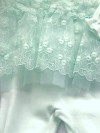 Комбинезон с кружевом и повязка LUX GIRL мятный фото 10 &mdash; MamaEmma.ru
