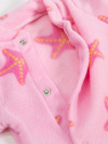 Флисовый комбинезон для девочек, розовый фото 4 &mdash; MamaEmma.ru