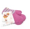 Вязаные бесшовные двойные варежки из мериноса фото 2 &mdash; MamaEmma.ru