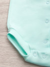 Боди теплый Зайчик, ментоловый фото 6 &mdash; MamaEmma.ru