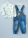 Комбинезон джинсовый и толстовка Baby, унисекс фото 8 &mdash; MamaEmma.ru
