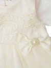 Платье на выписку для новорожденных Luxury Baby​, 3 предмета фото 4 &mdash; MamaEmma.ru