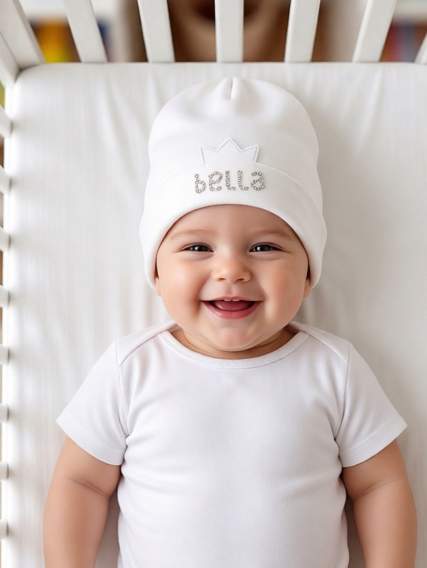 Шапка Broel Bella экрю фото 1 &mdash; МамаЭмма